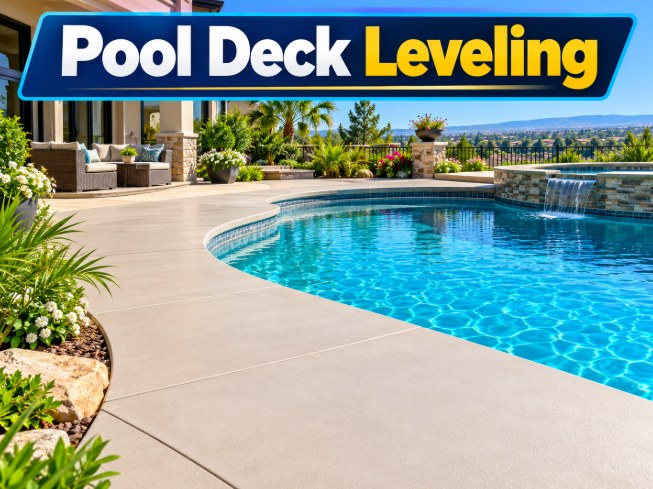 Pool Deck Leveling